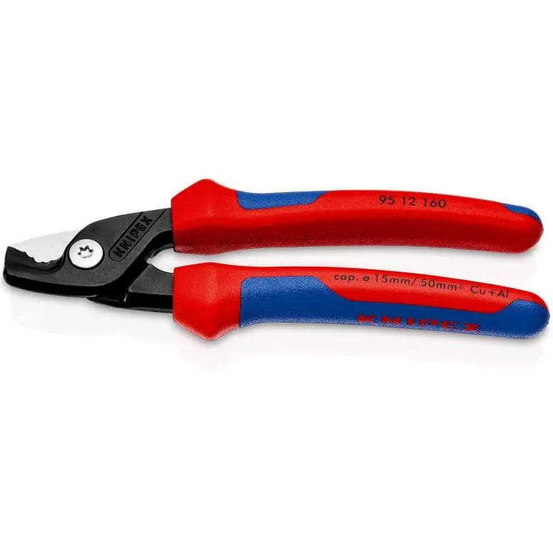 Coupe-câbles KNIPEX StepCut 160 Mm Ø 15 Mm - 95 12 160 3 Coupe-câbles KNIPEX StepCut 160 Mm Ø 15 Mm - 95 12 160