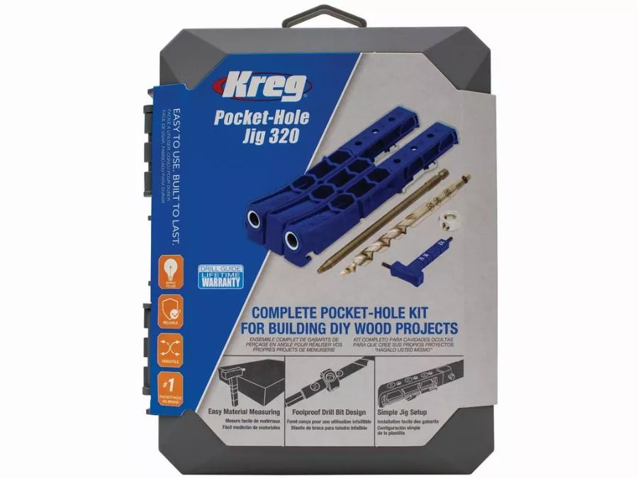 Gabarit De Perçage Pour Vis Biaises KREG - KPHJ320 3 Gabarit De Perçage Pour Vis Biaises KREG - KPHJ320