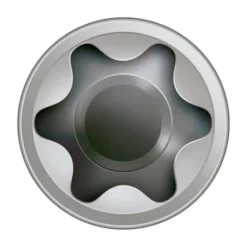 Vis Terrasse 5x70mm Tête Cyl. T-STAR Plus T25 - Pointe CUT - InoxA2 - 100 Unités - 0537000500703