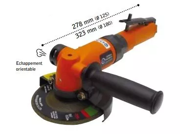 Meuleuse D'angle Industrie Ø125 Mm MAE - GP3565 3 Meuleuse D'angle Industrie Ø125 Mm MAE - GP3565