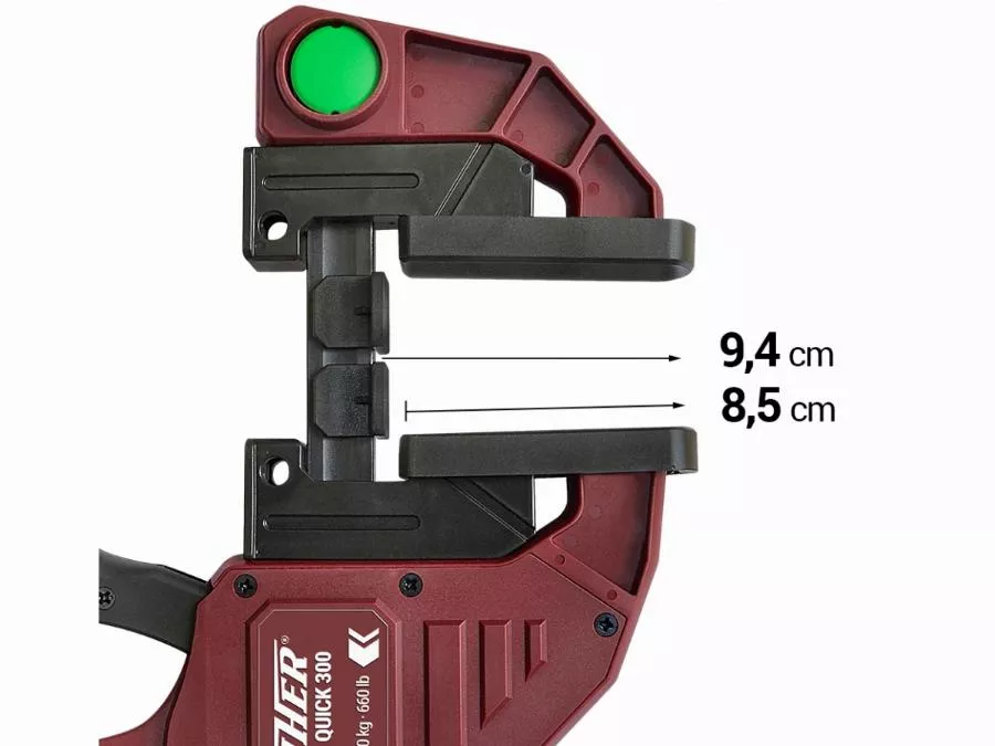 Serre-joint Rapide PIHER Maxi Quick - 45 Cm - 52693 4 Serre-joint Rapide PIHER Maxi Quick - 45 Cm - 52693 – Image 2