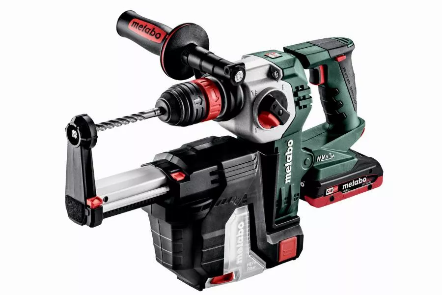Marteau Perforateur Burineur + Extracteur De Poussières METABO - KHA 18V - LTX BL 24 Quick + ISA 18 LTX 25 1 X 4,0 Ah LiHD, 1 X 5,5 Ah LiHD, ASC 55, Coffret - 600211930 3 Marteau Perforateur Burineur + Extracteur De Poussières METABO - KHA 18V - LTX BL 24 Quick + ISA 18 LTX 25 1 X 4,0 Ah LiHD, 1 X 5,5 Ah LiHD, ASC 55, Coffret - 600211930