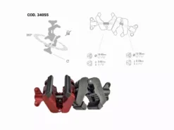 Pince Multiclamp Double Mobile PIHER Saillie 18-48 Mm - 34055 7 Pince Multiclamp Double Mobile PIHER Saillie 18-48 Mm - 34055 -Maxoutil Soldes multiclamp double 3