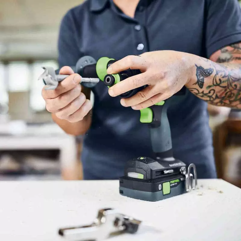 Perceuse Visseuse 18V (1x4,0 + 1x5,0 Ah) QUADRIVE TDC 18/4 5,0/4,0 I-Set - FESTOOL 577612 5 Perceuse Visseuse 18V (1x4,0 + 1x5,0 Ah) QUADRIVE TDC 18/4 5,0/4,0 I-Set - FESTOOL 577612 – Image 3