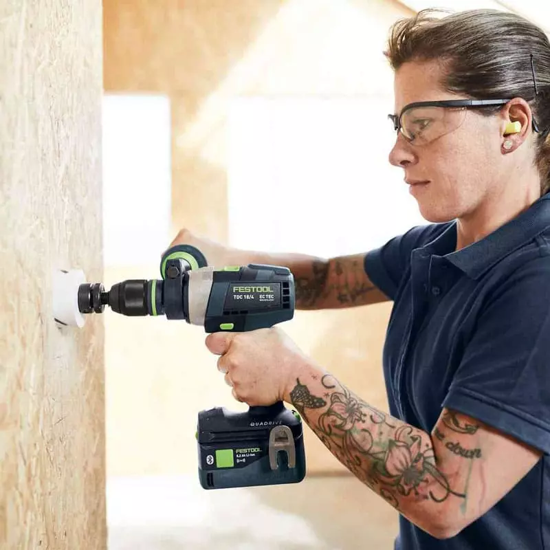 Perceuse Visseuse 18V (1x4,0 + 1x5,0 Ah) QUADRIVE TDC 18/4 5,0/4,0 I-Set - FESTOOL 577612 6 Perceuse Visseuse 18V (1x4,0 + 1x5,0 Ah) QUADRIVE TDC 18/4 5,0/4,0 I-Set - FESTOOL 577612 – Image 4
