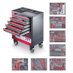 Servante D'atelier De 412 Outils JET TOOLS - TT_412