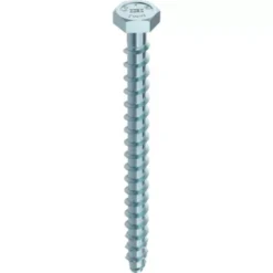 Vis Béton HECO Multi-Monti - Tête Hexagonale - Acier Zingué Blanc