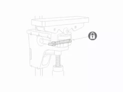 Set De 2 Patins Pivotants PIHER PRL 400 - 02602 -Maxoutil Soldes set patins pivotants prl 400 2