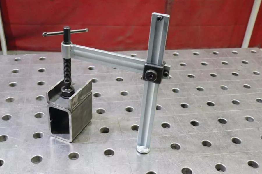 Serre-joint 4003-WV 40x10 Mm URKO à Saillie Variable Pour Table De Soudure 28 Mm, 30x22 Cm - 1543030 4 Serre-joint 4003-WV 40x10 Mm URKO à Saillie Variable Pour Table De Soudure 28 Mm, 30x22 Cm - 1543030 – Image 2