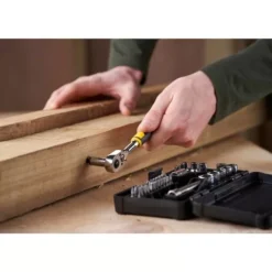 Coffret De Douilles Compact 1/4" STANLEY - Jeu De 37 Pièces - STMT82672-0 -Maxoutil Soldes stmt82672 0 a13