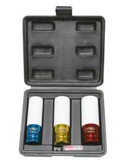 Jeu De 3 Douilles à Chocs Pour Jantes Aluminium KS TOOLS 17, 19, 21 Mm - 515.1005