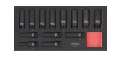 Module De Douilles Longues à Chocs 1/2''KS TOOLS - 13 Pièces - 713.1030