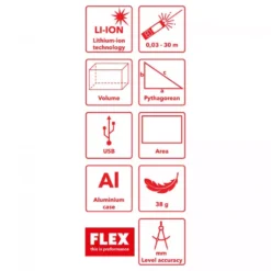 Télémètre Laser ADM 30 Smart FLEX - 504.599 -Maxoutil Soldes telemetre laser adm 30 smart flex 1